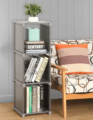 3-Tier Metal Bookshelf