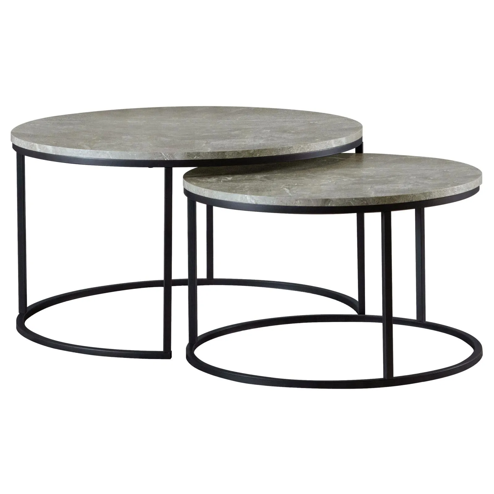 736028 2 PC NESTING COFFEE TABLE