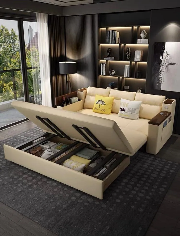 Andrea Storage Sofa Bed