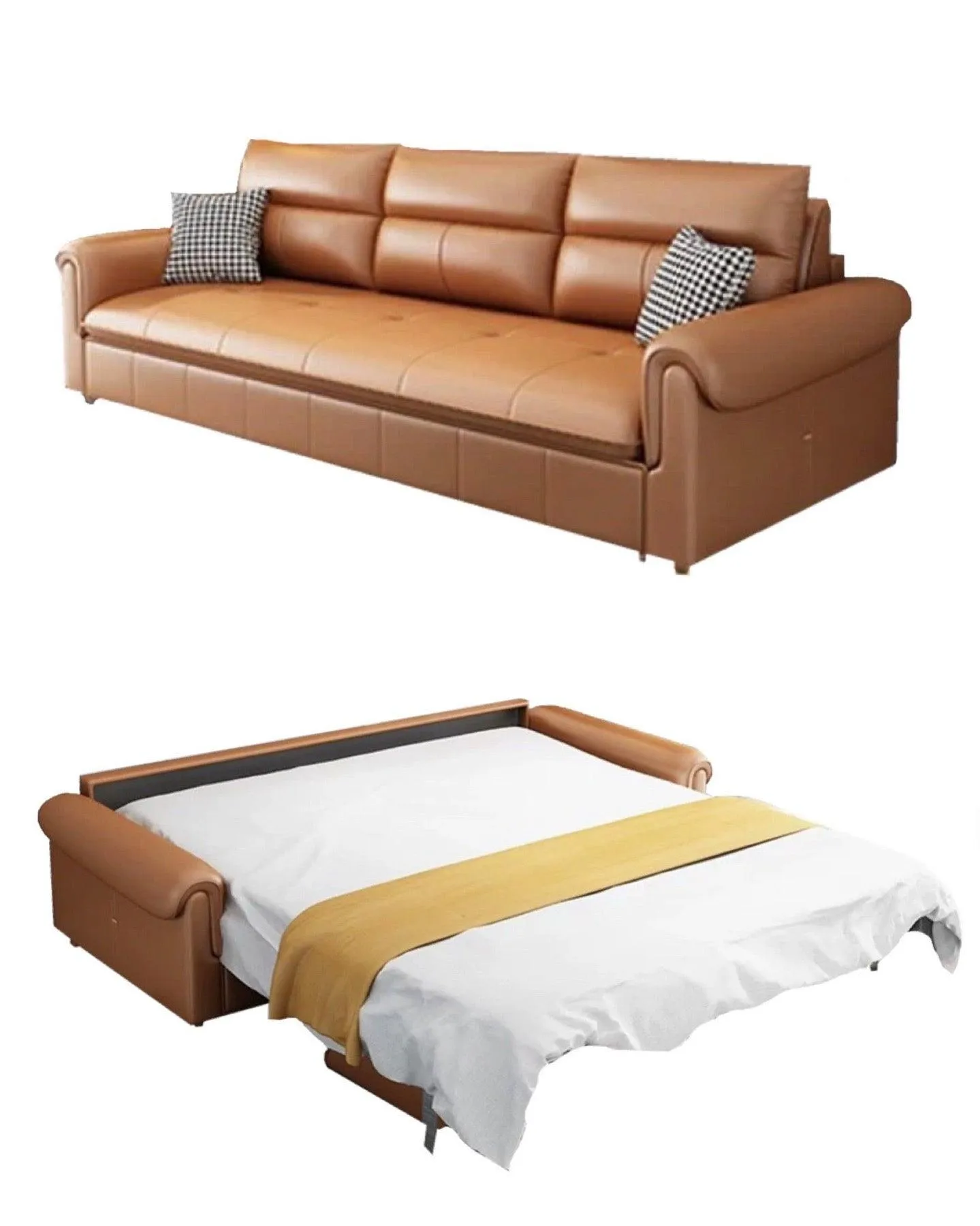 Anthony Foldable Sofa Bed with Mattress