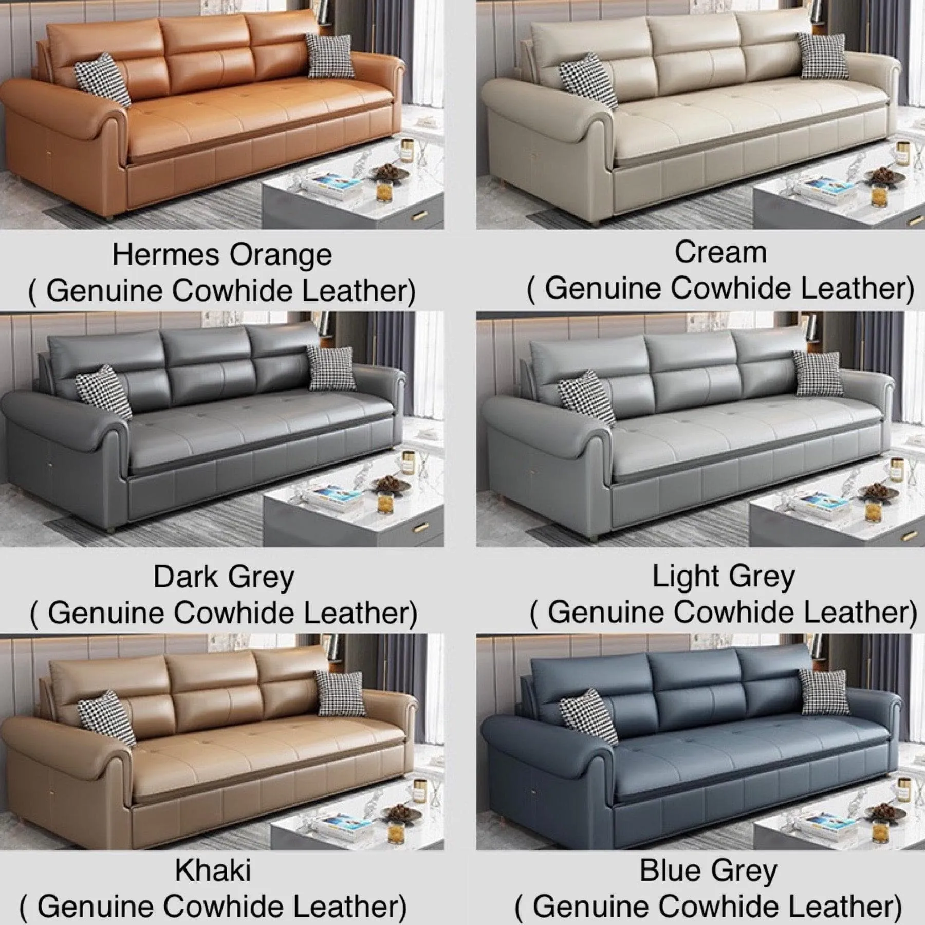 Anthony Foldable Sofa Bed with Mattress