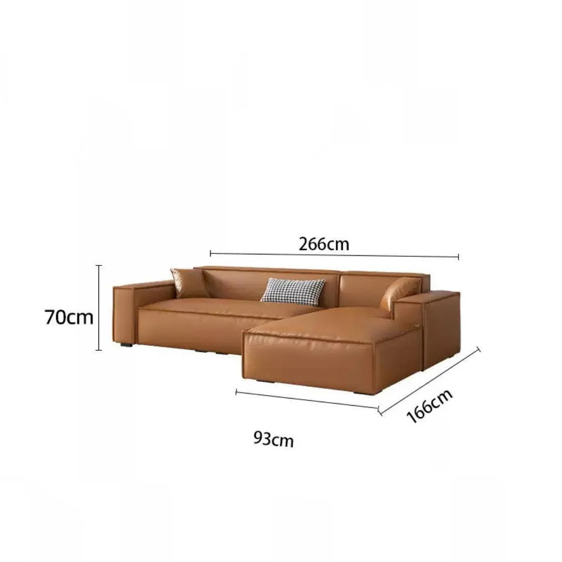 Aureus Genuine Leather Sofa