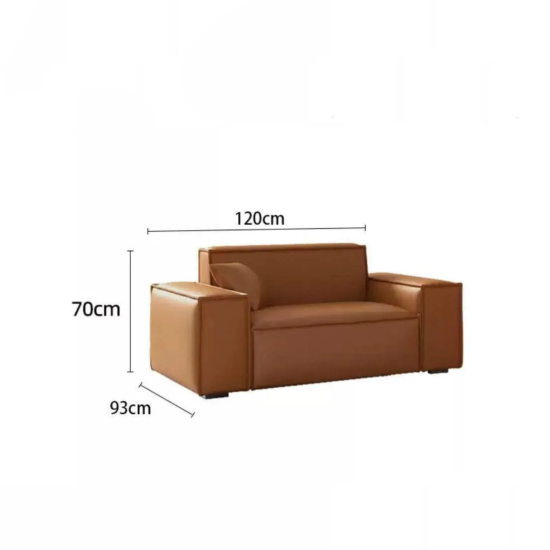 Aureus Genuine Leather Sofa