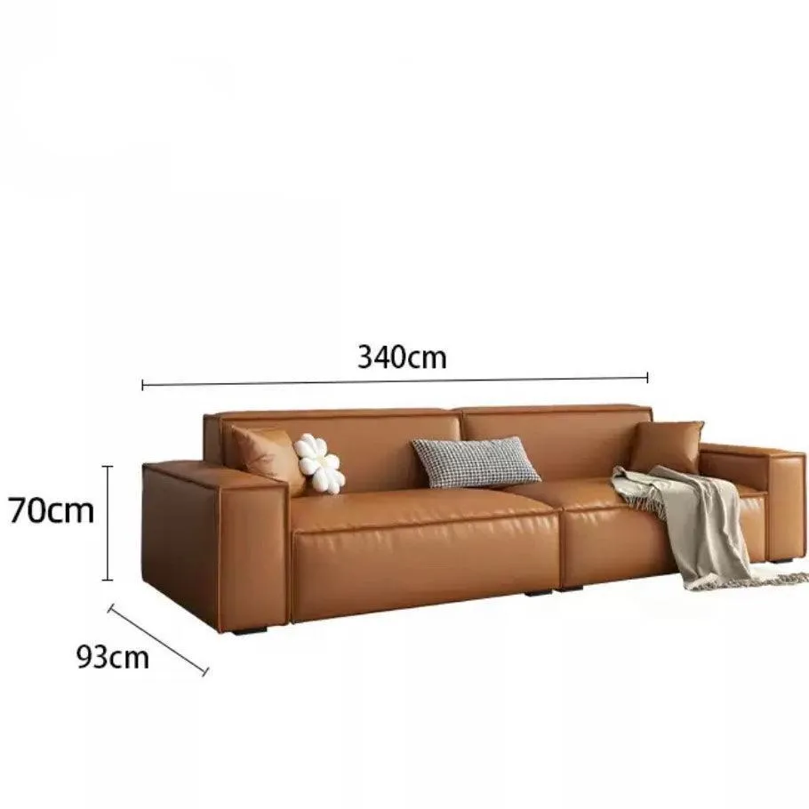 Aureus Genuine Leather Sofa