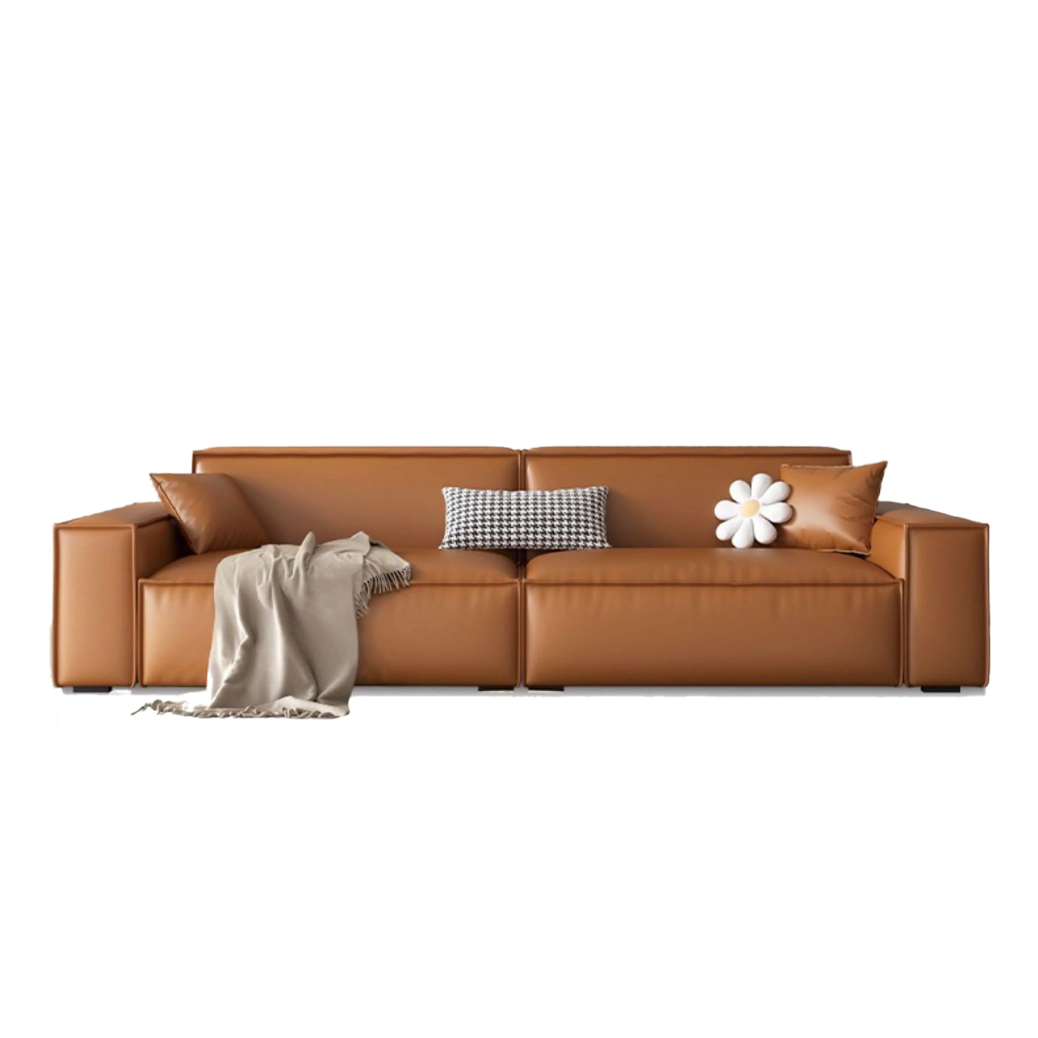 Aureus Genuine Leather Sofa