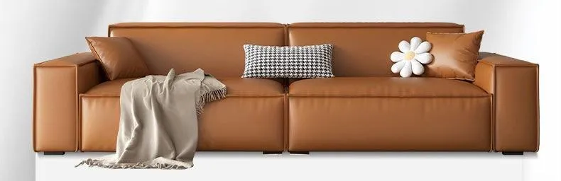 Aureus Genuine Leather Sofa