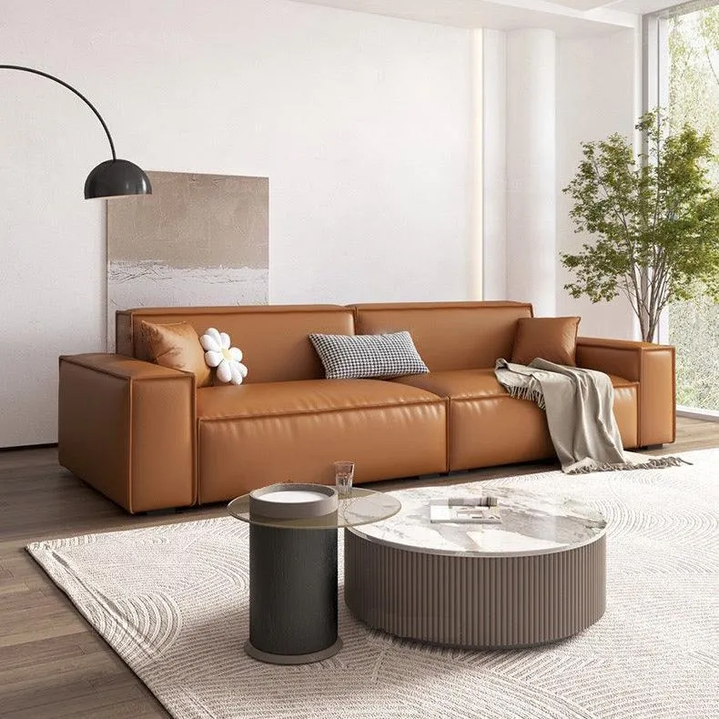 Aureus Genuine Leather Sofa