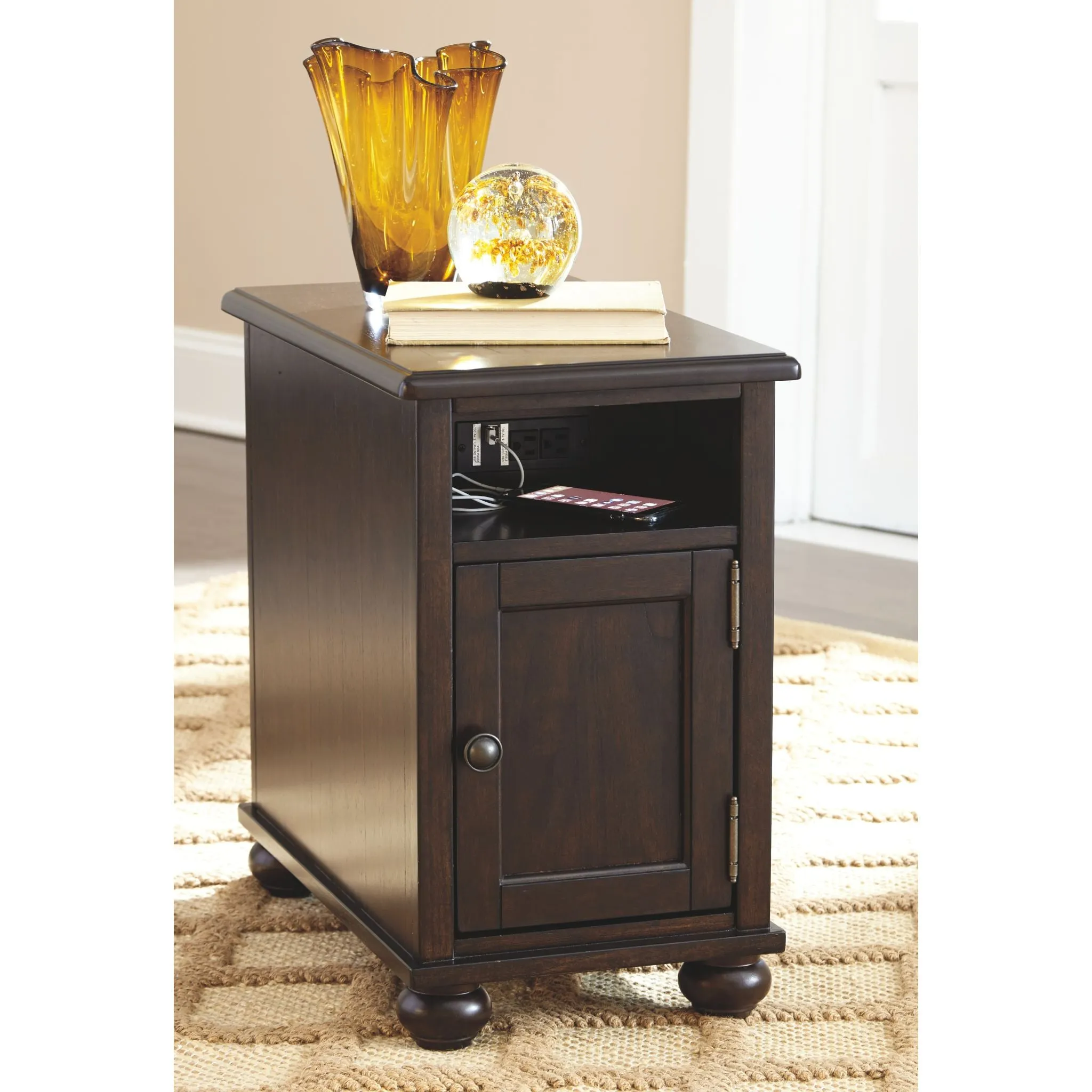 Barilanni Chairside End Table