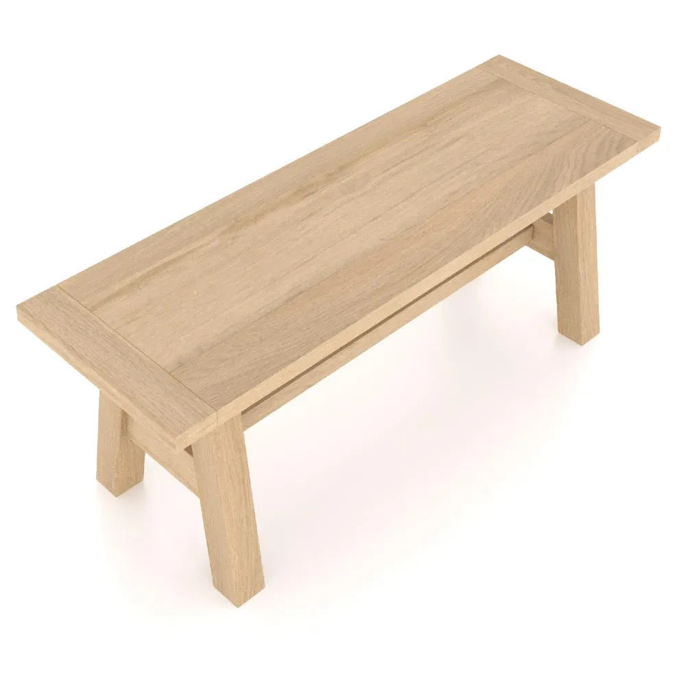 Bassano Oak Bench 140cm