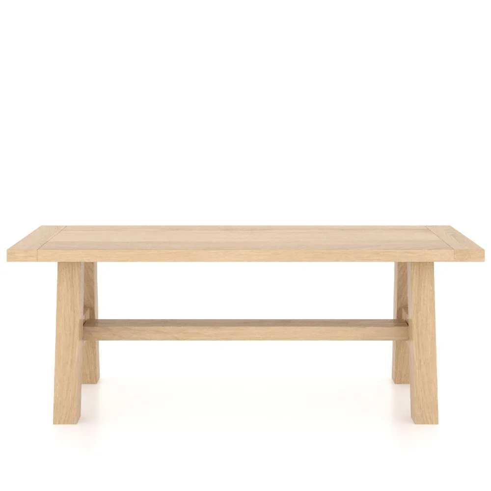 Bassano Oak Bench 140cm