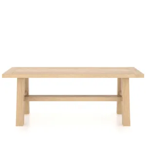 Bassano Oak Bench 140cm