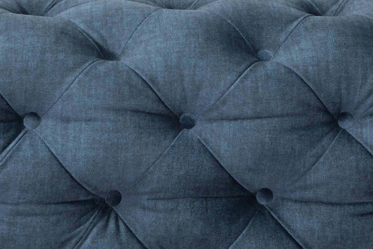 Bexley Chesterfield Sofa - Deep Ocean Armchair