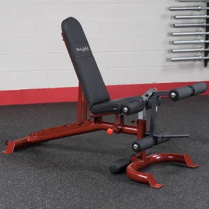 Body-Solid Flat/Incline/Decline Bench - Leg Developer ADD ON