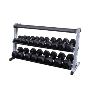 Body-Solid Pro Dumbbell Rack (includes third shelf) GDR60