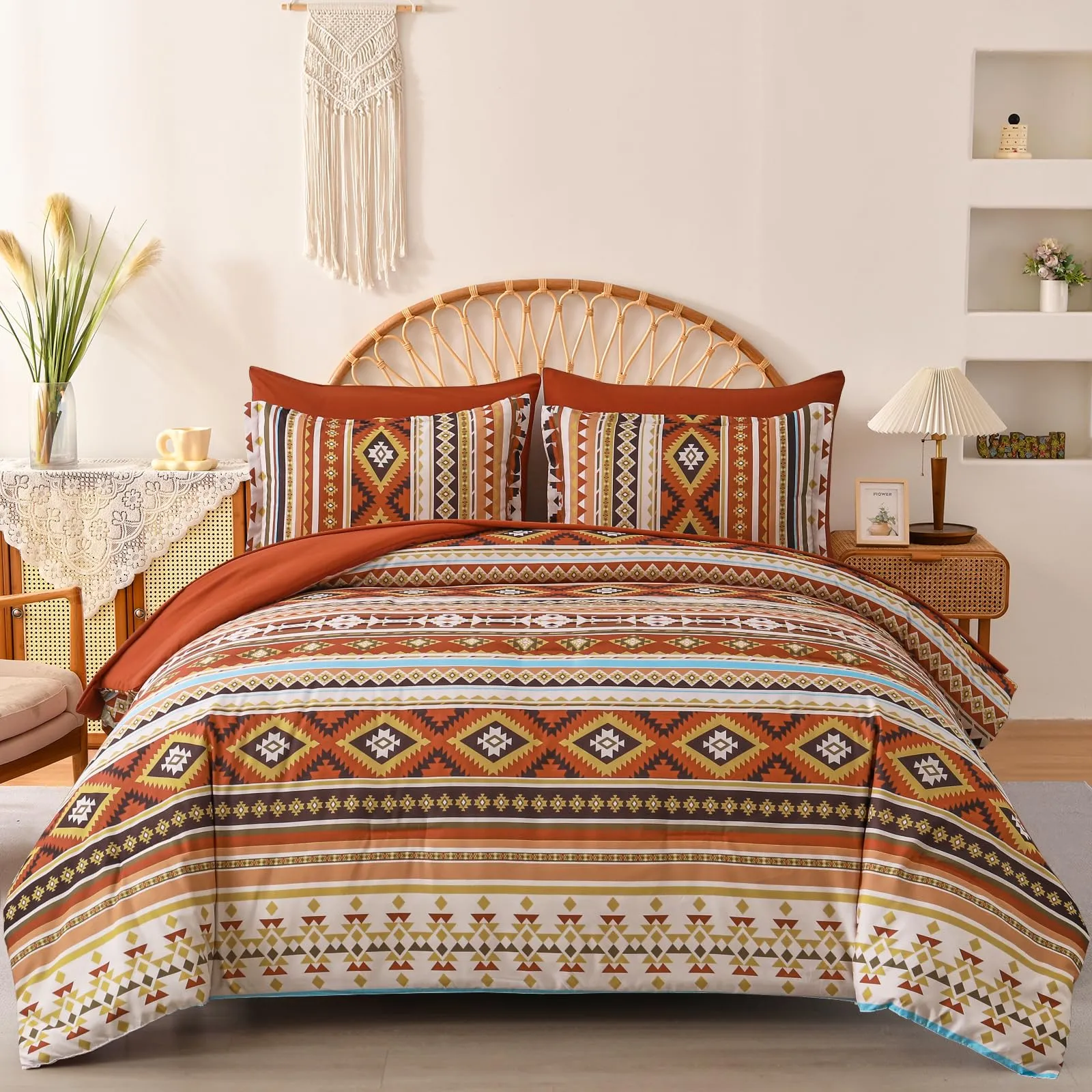 Boho Bedding - Bed In A Bag - King Size