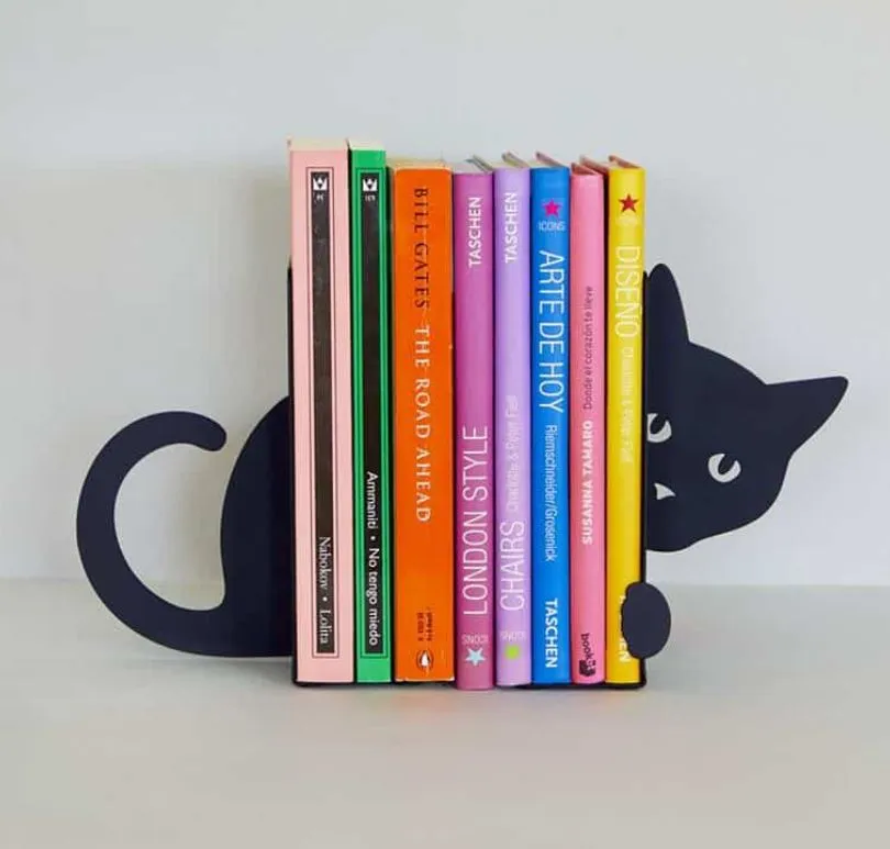 Bookend - Hidden Cat