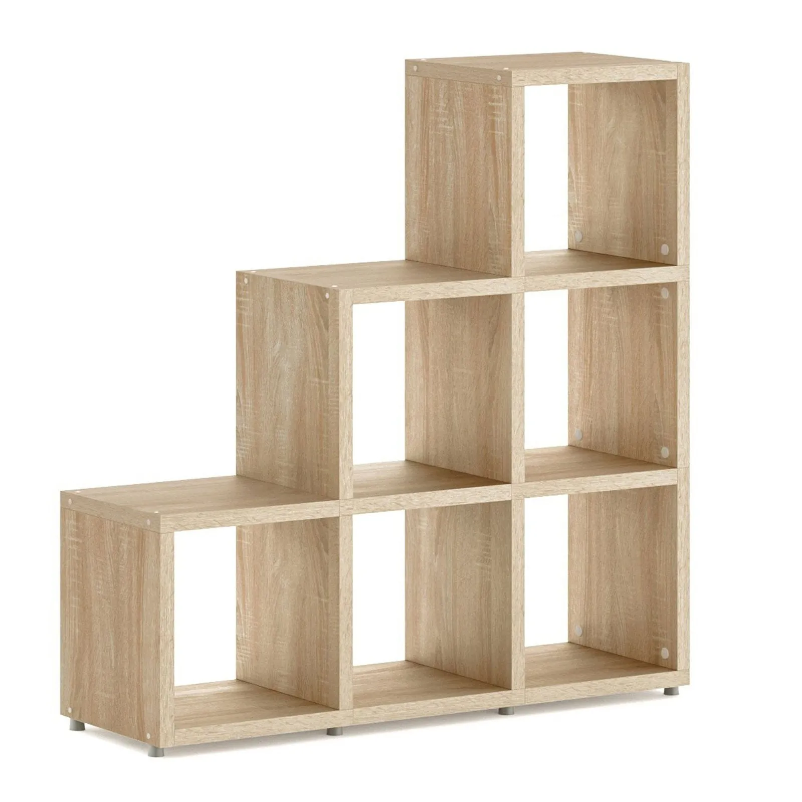 Boon - 6x Cube Stepped Shelf Storage System - 1120x1100x330mm