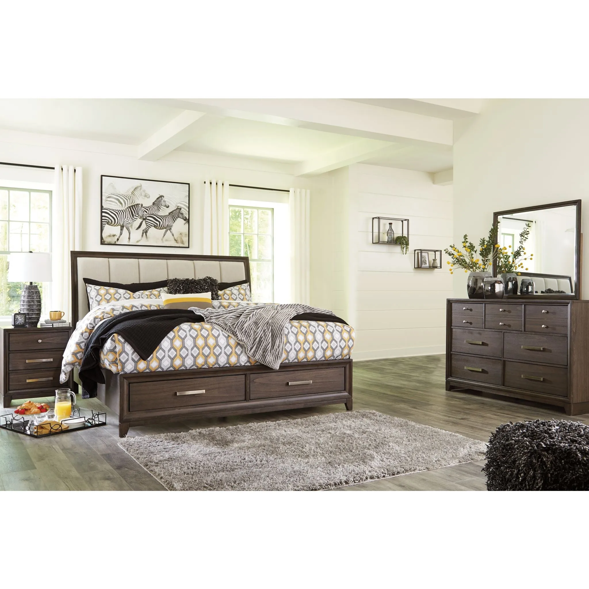 Brueban 3 Piece Storage Bed