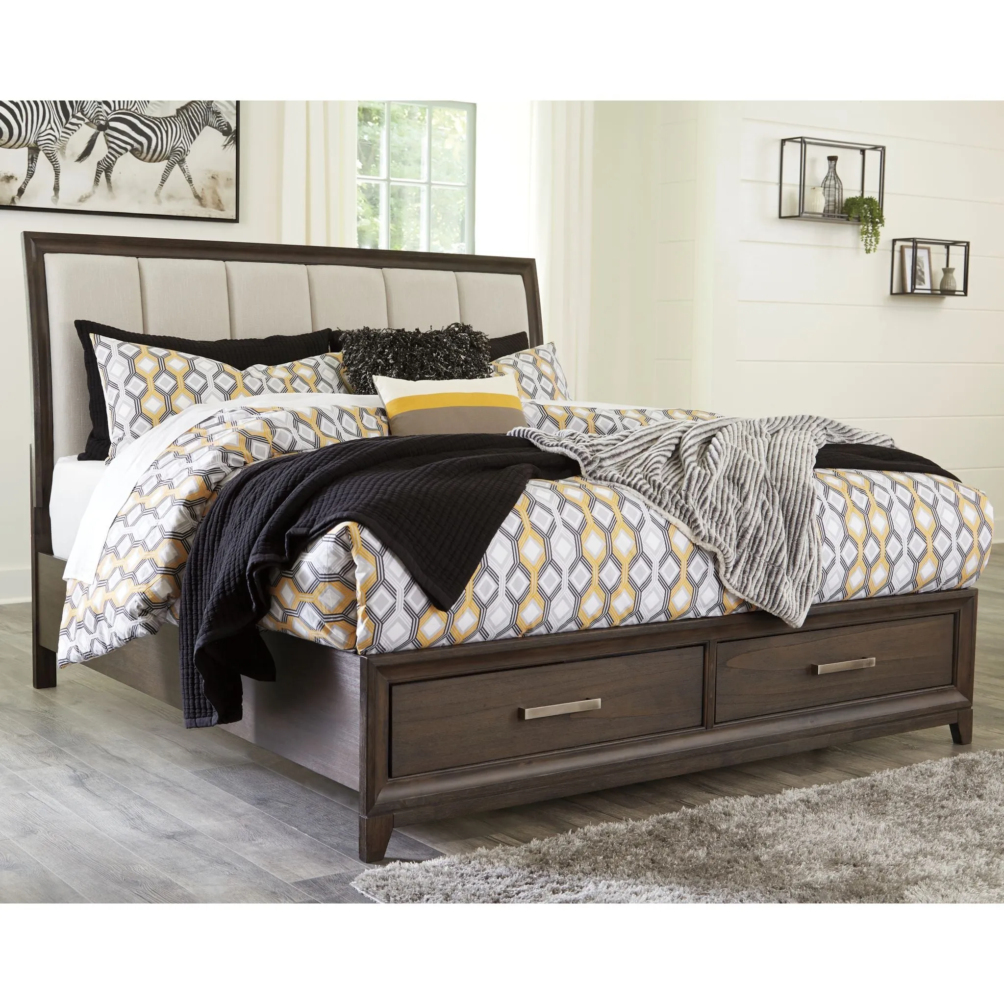 Brueban 3 Piece Storage Bed