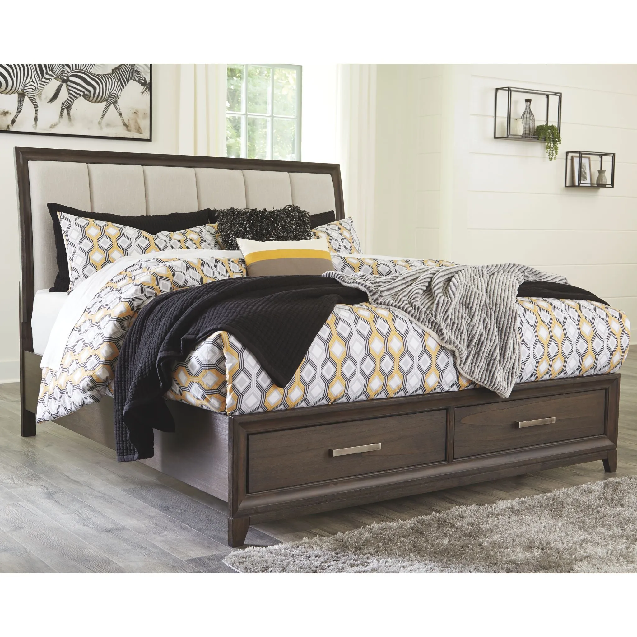 Brueban 3 Piece Storage Bed