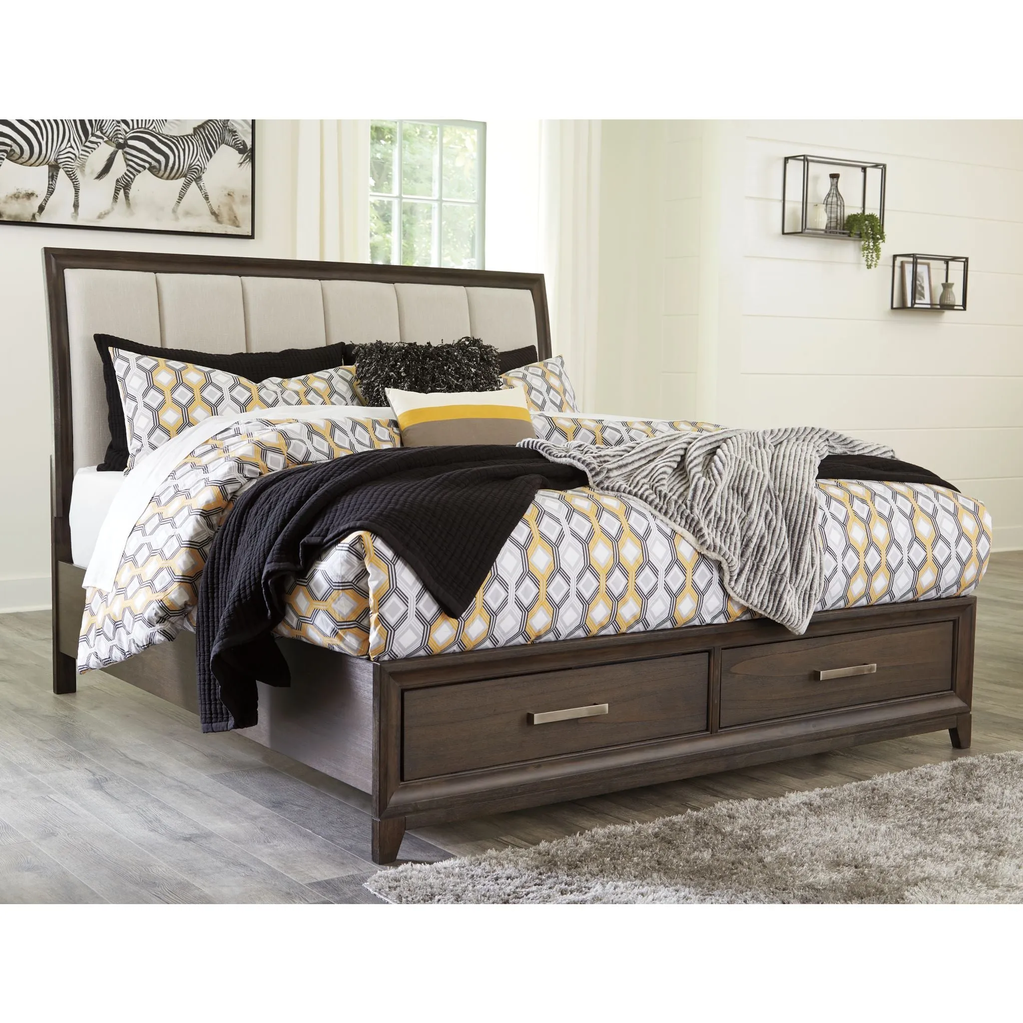 Brueban 3 Piece Storage Bed