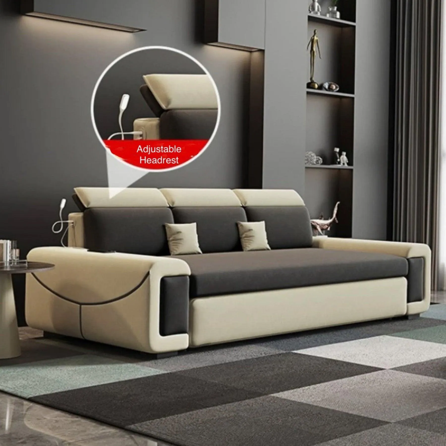 Casllini Storage Sofa Bed