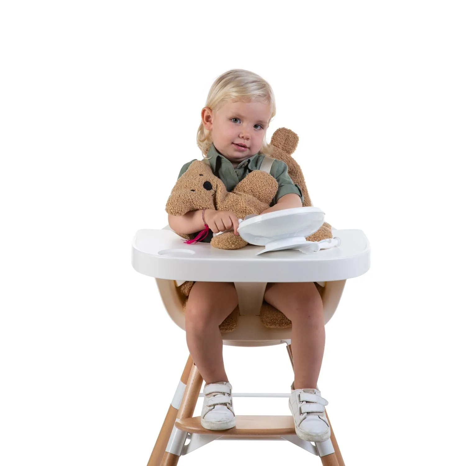 Childhome Evolu 2 High Chair - Natural White