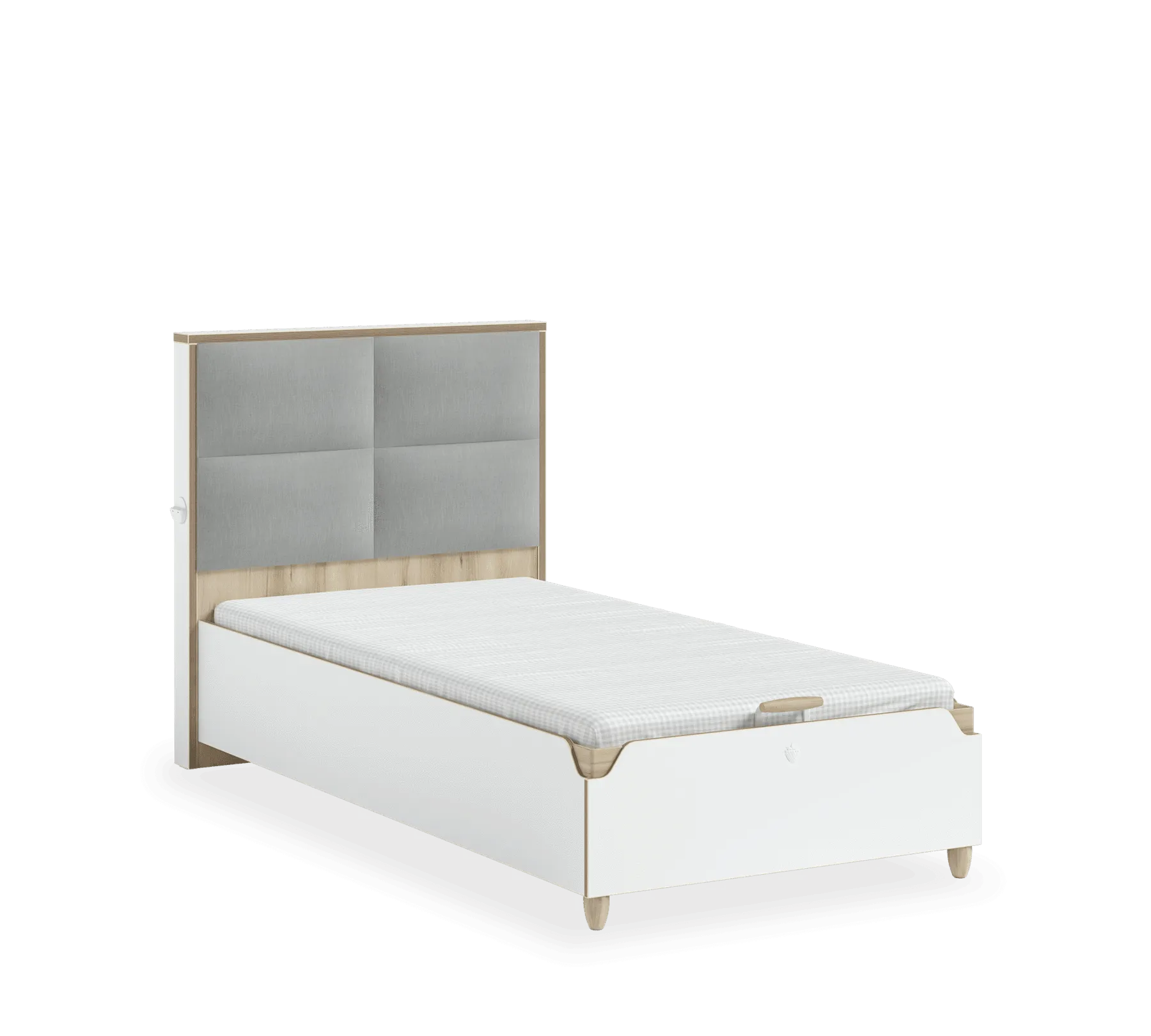 Cilek Modera Fabric Headed Storage Bed (100x200 cm or 120x200 cm)