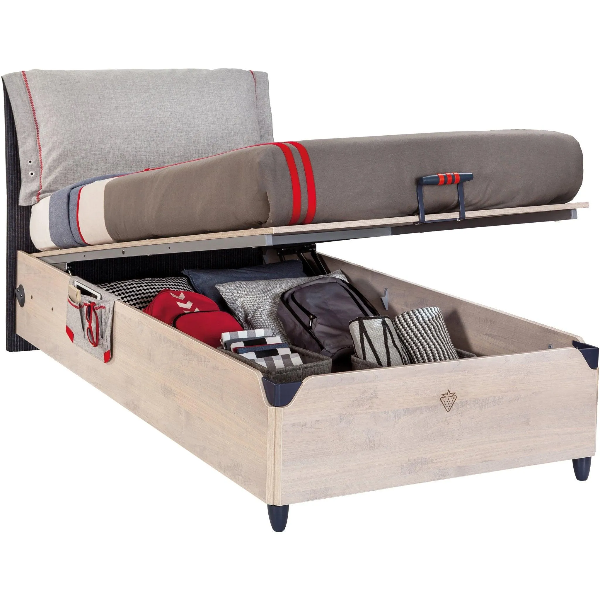 Cilek Trio Storage Bed (100X200 Cm)