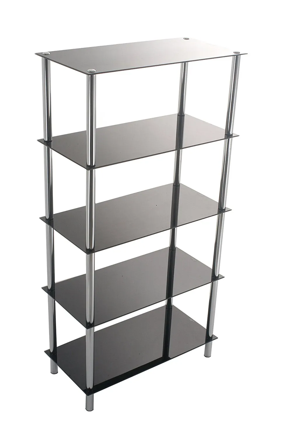 Contour 5-Tier Display Glass Unit-Black