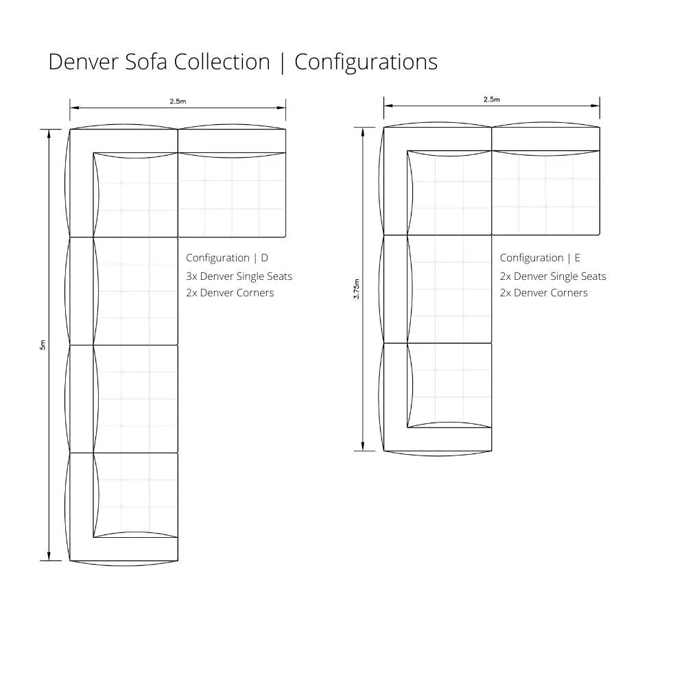 DENVER SOFAS | CORNER