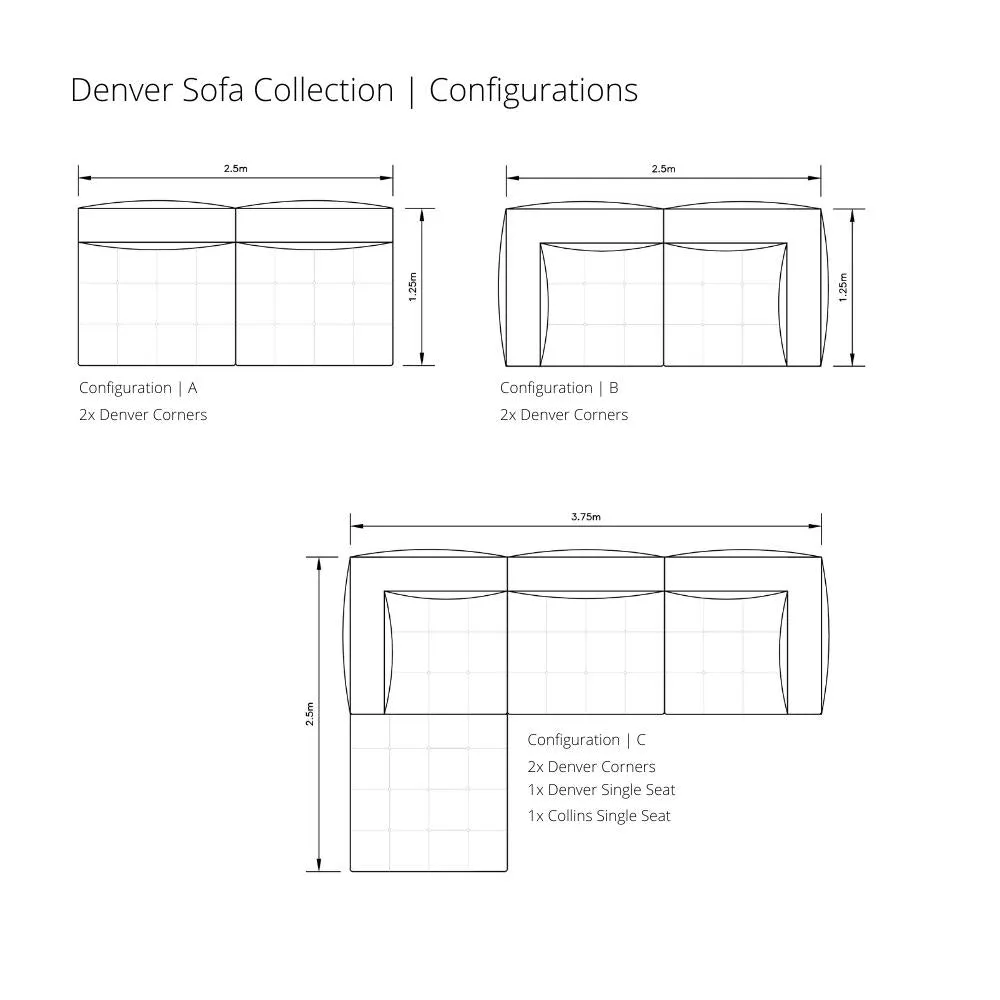 DENVER SOFAS | CORNER