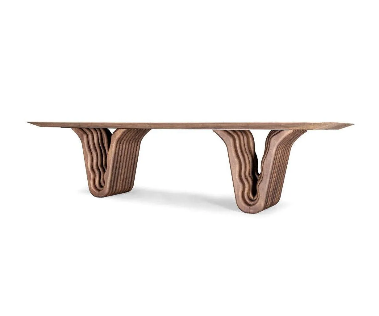 DOLOMITAS Dining Table In Walnut  By Uultis