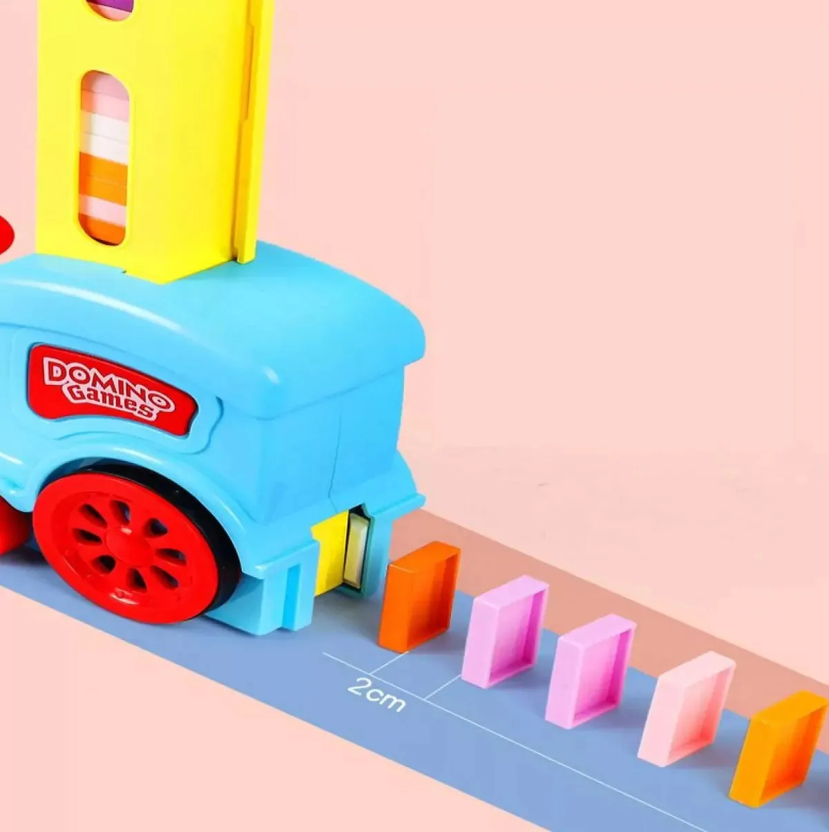 Domino Electric Train Game - 60 pieces