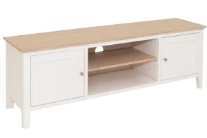 Eimear - Cream And Oak Large Tv Entertainment Unit