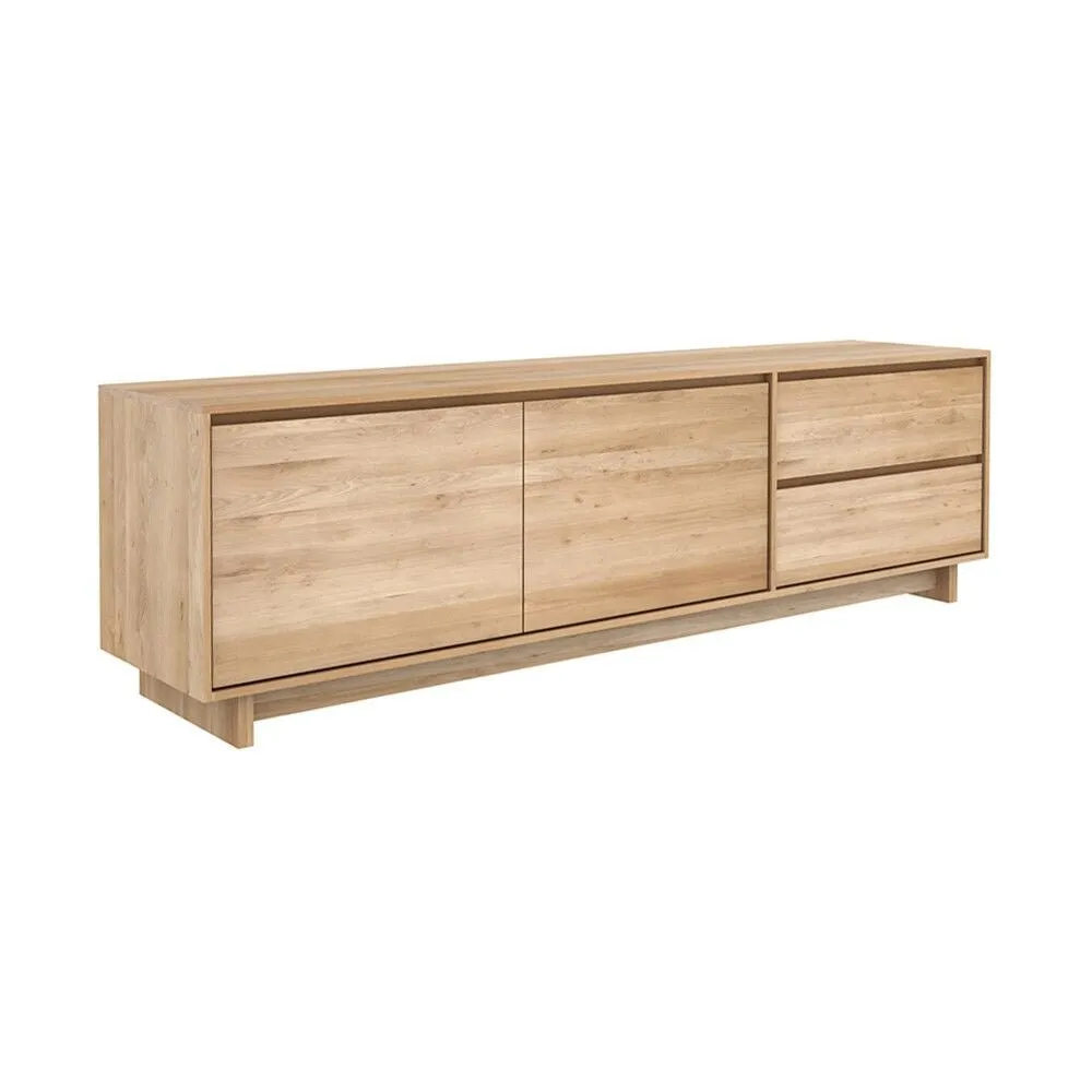 Ethnicraft - Wave TV Cupboard - Oak