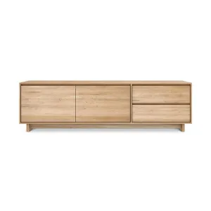 Ethnicraft - Wave TV Cupboard - Oak