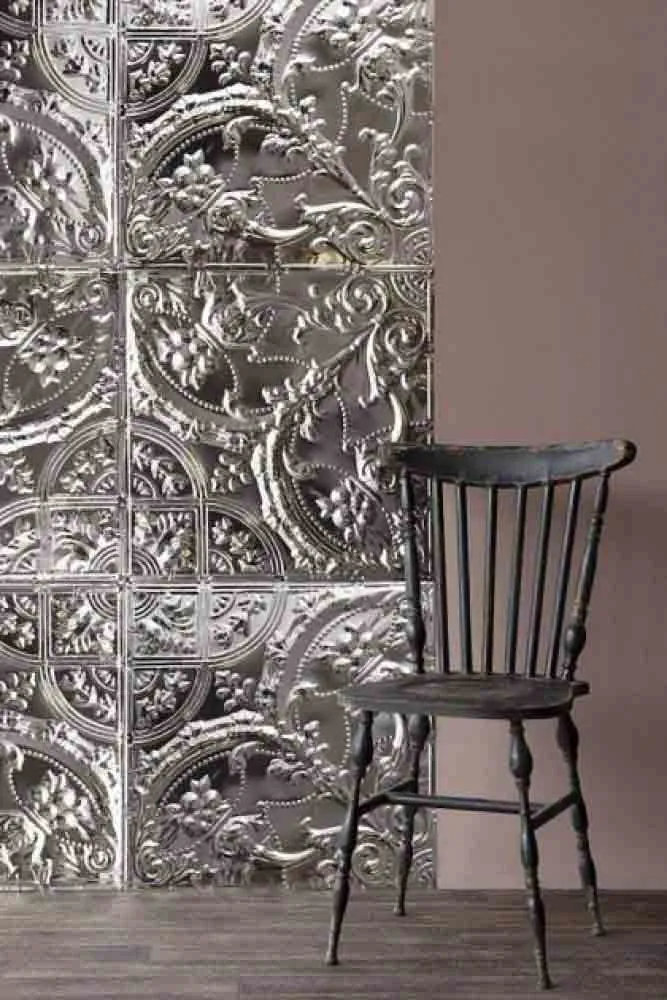 Filigree Tin Tile