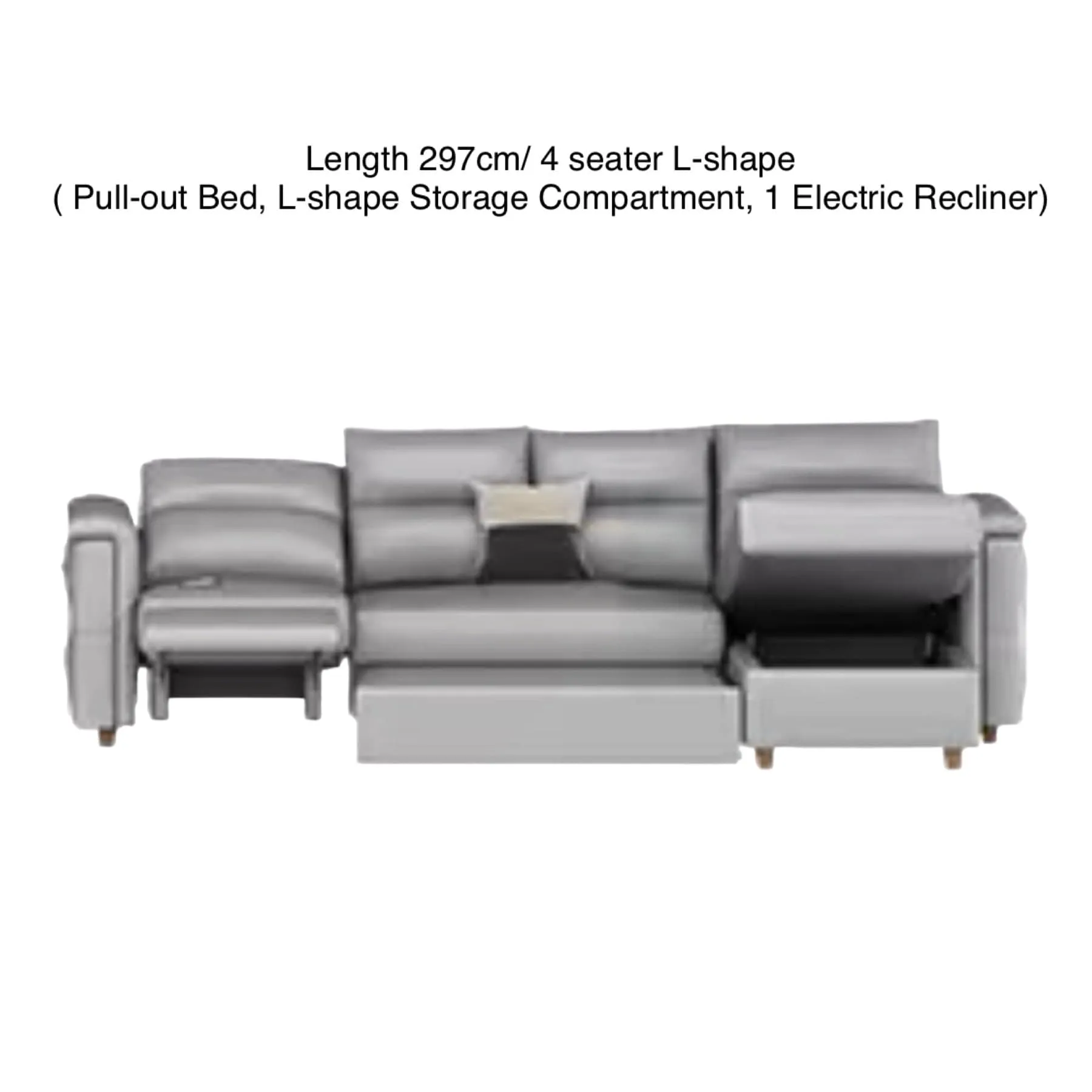 Frederick Sectional Sofa Bed