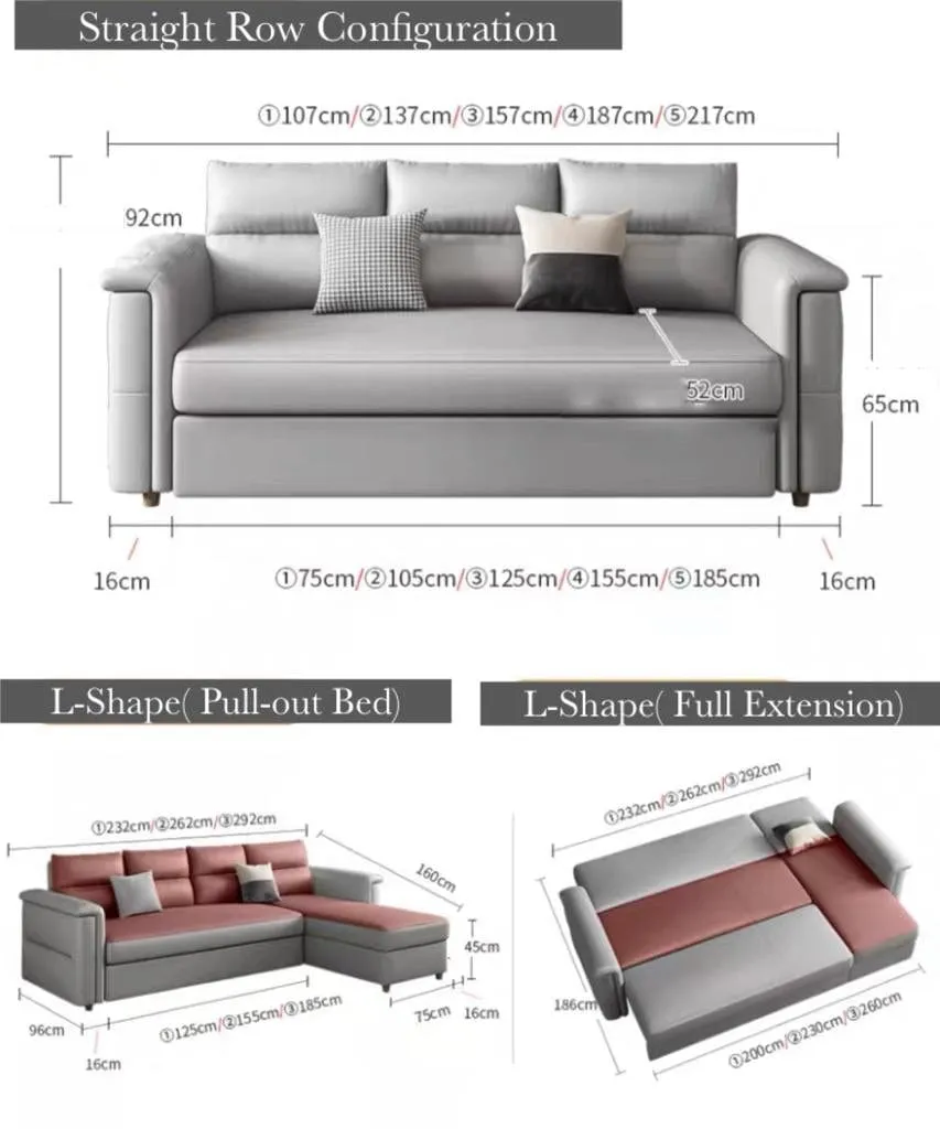 Frederick Sectional Sofa Bed