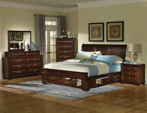 George Prince Queen Storage Bed