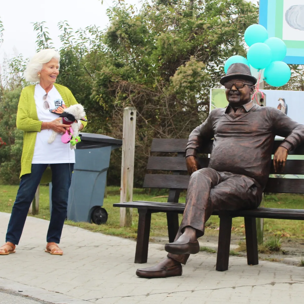 Gerald Donovan Custom Bench Statue