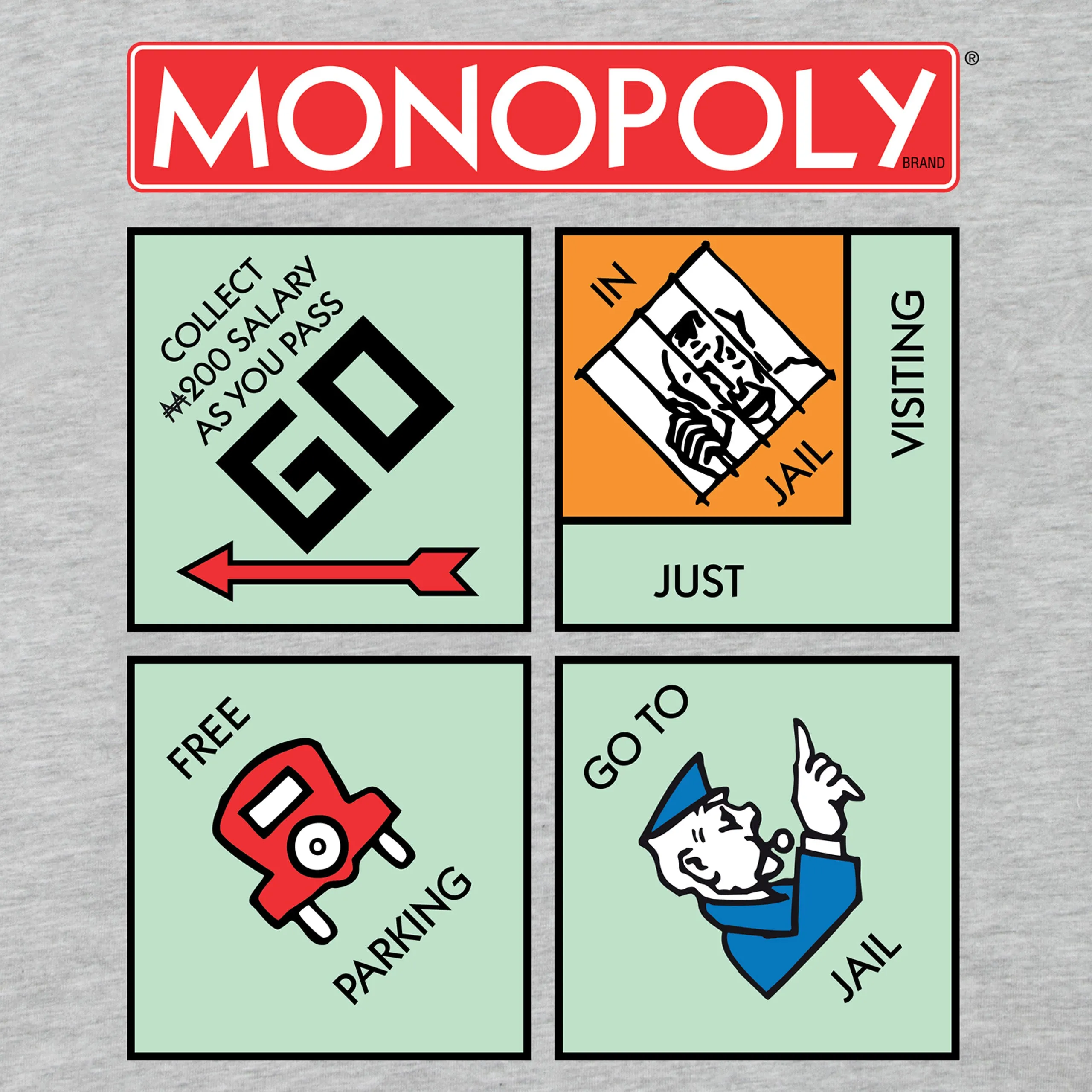 Girls Monopoly Pyjamas