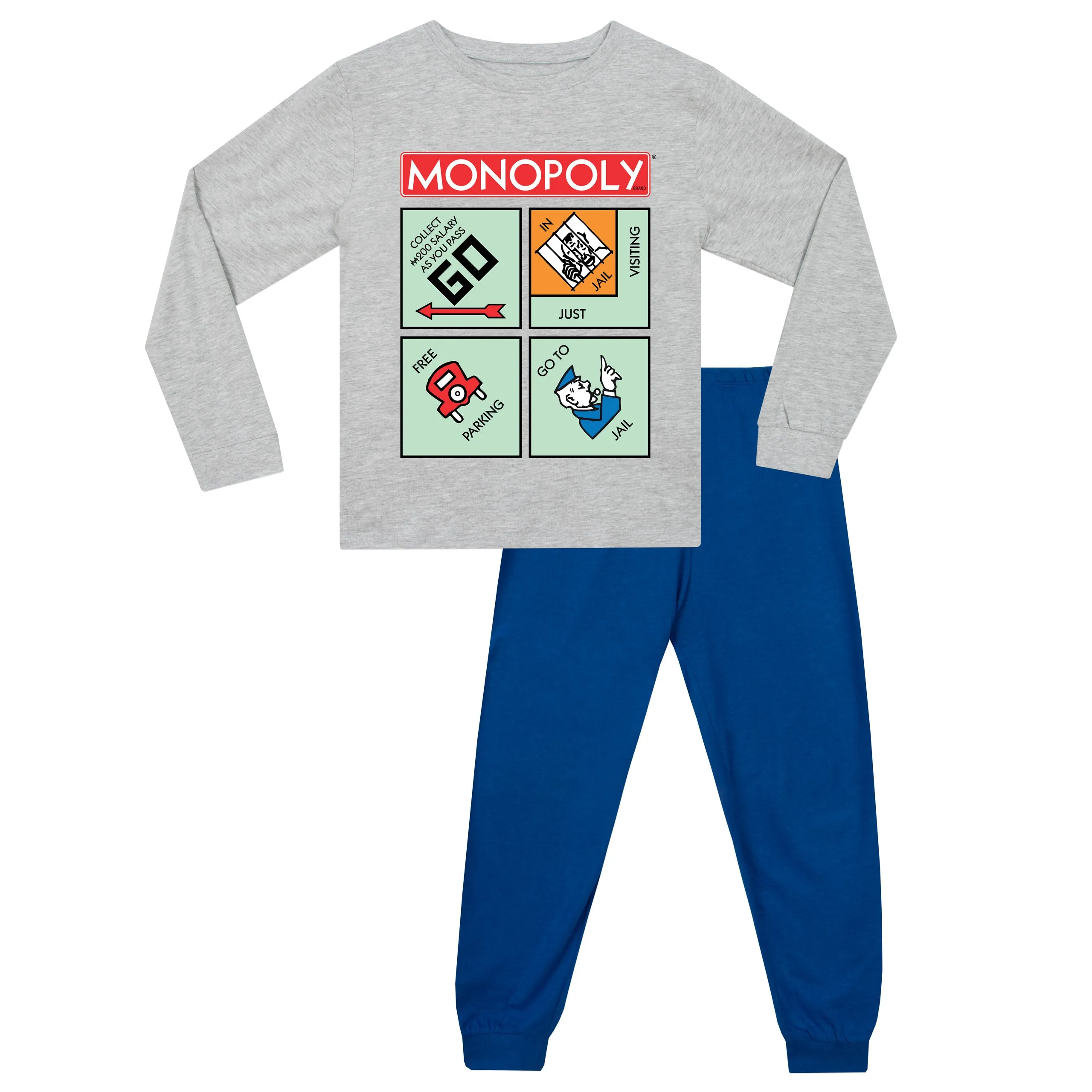 Girls Monopoly Pyjamas