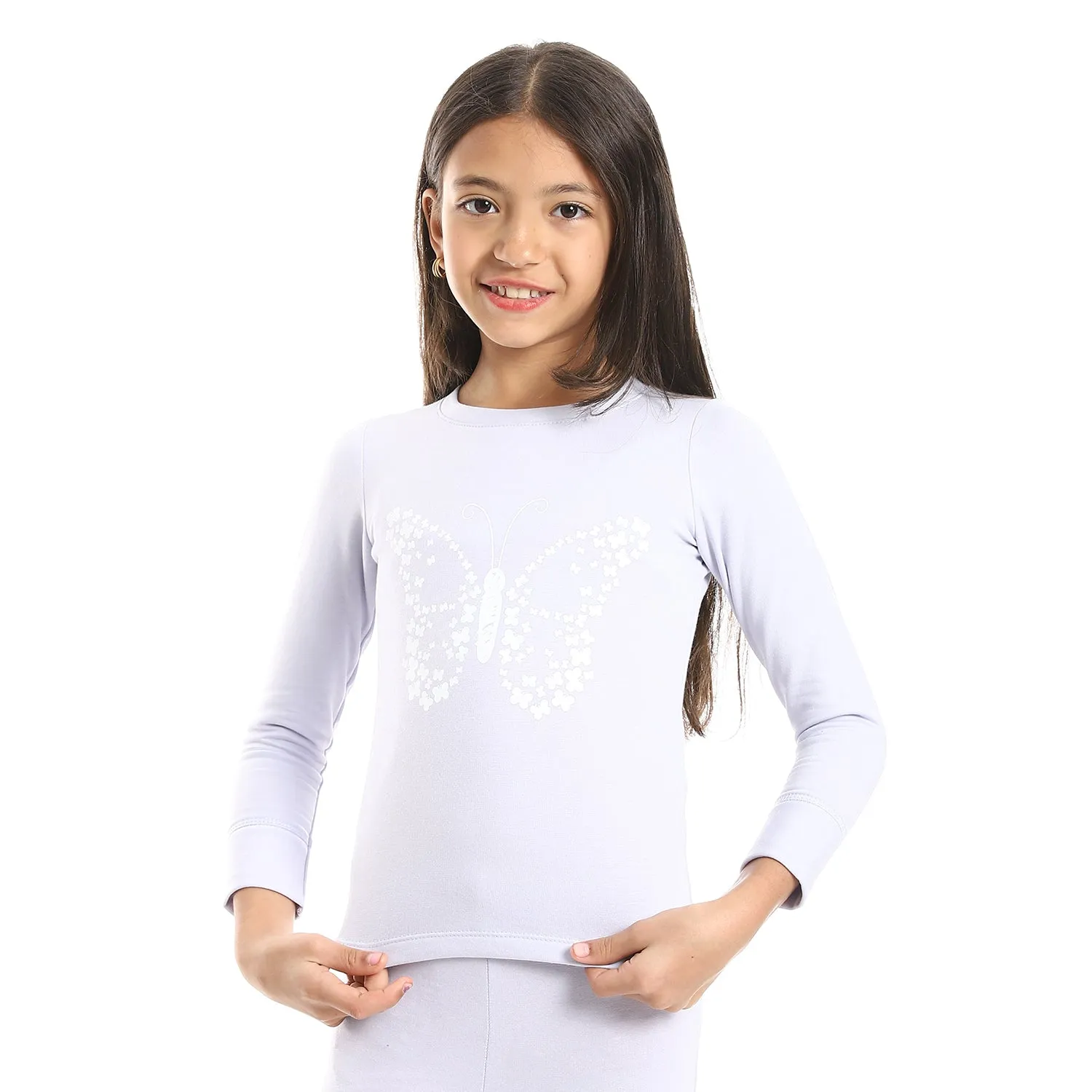 Girls Thermal Set - Mouve