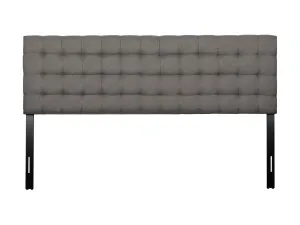 Grey Modern King Headboard