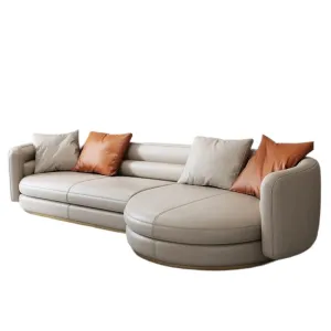 Gwenia Sectional Curve Chaise Sofa