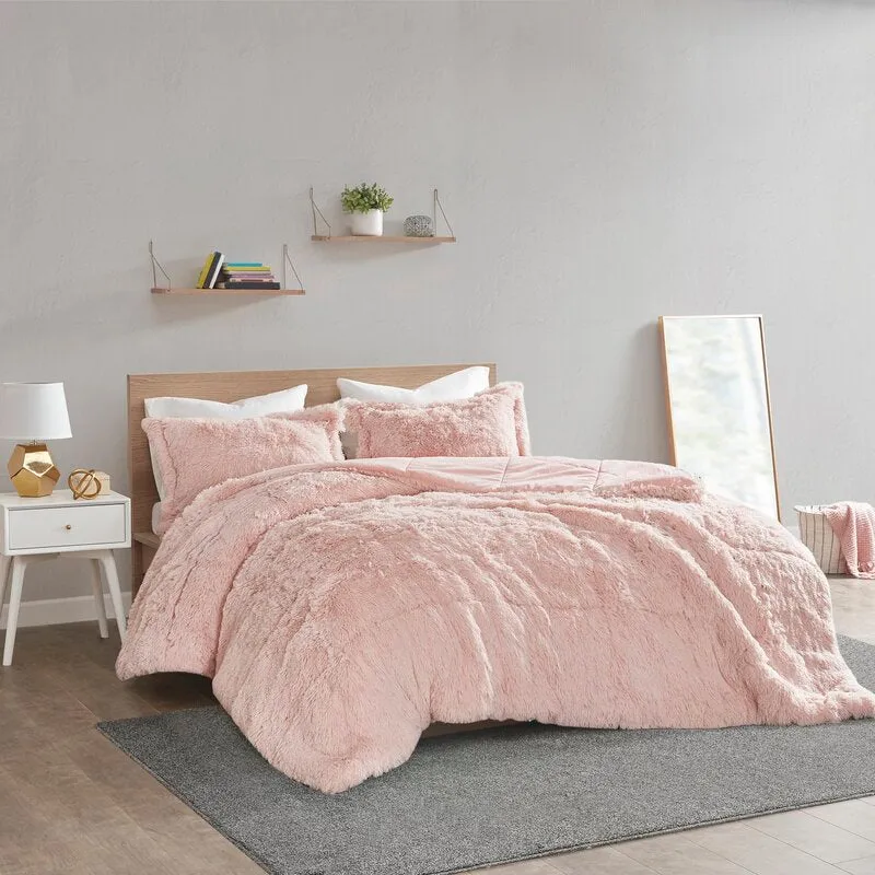 Gyhon Faux Fur Comforter Set