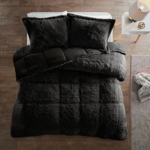 Gyhon Faux Fur Comforter Set