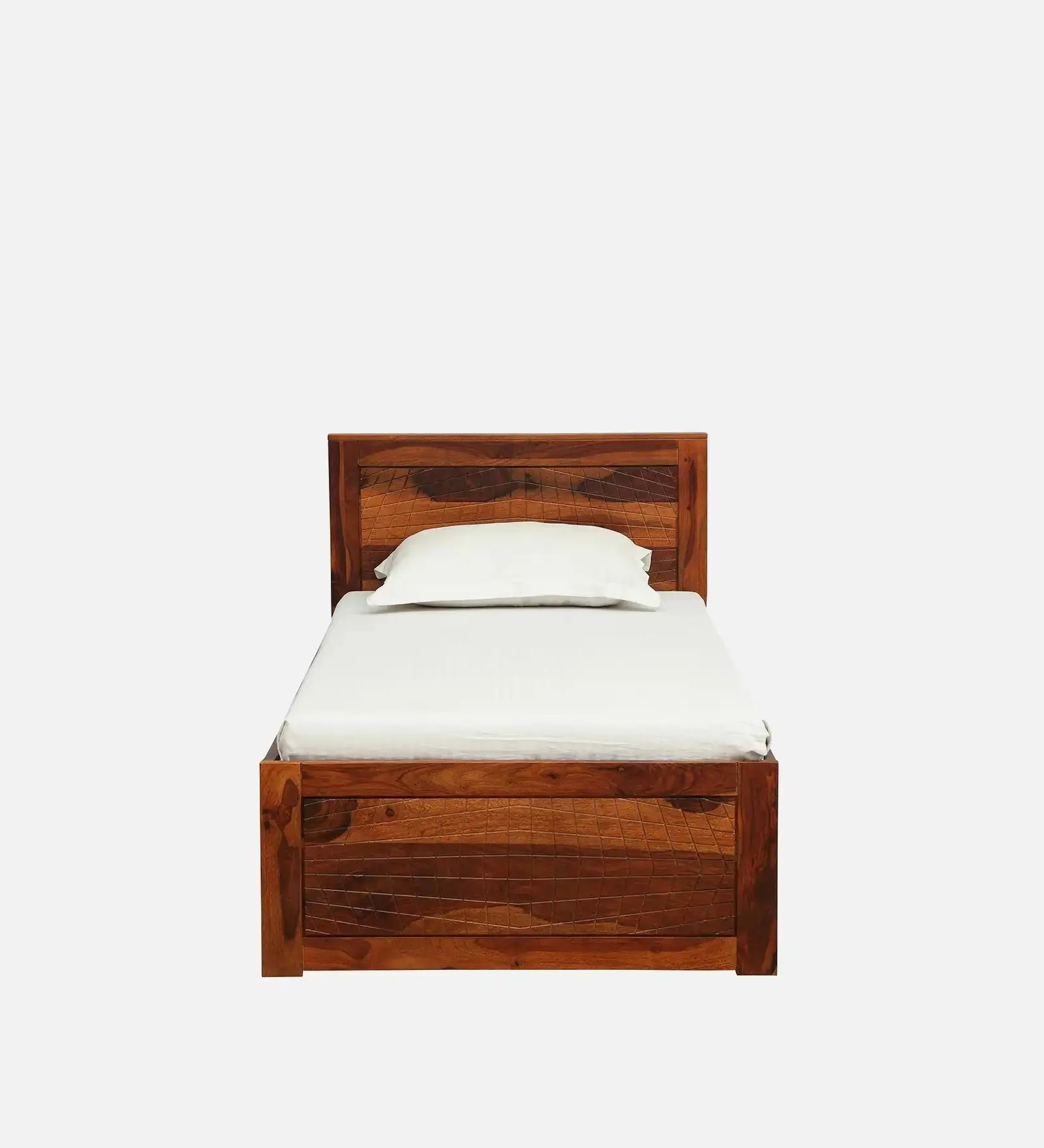 Harmonia Natural Wood Single Bed